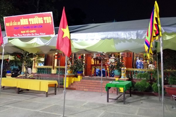 Lễ Kỳ yên ở đình Trường Thọ - Anh 1
