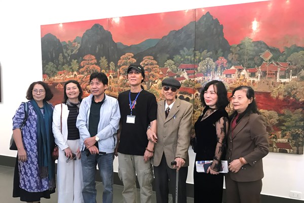 Triển lãm “Miền ký ức” của họa sĩ, NNND Chu Mạnh Chấn - Anh 5