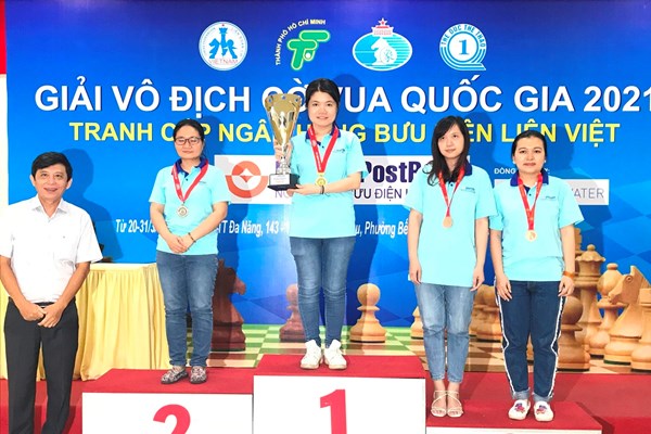 Giải cờ vua toàn quốc 2021: Thảo Nguyên và Tuấn Minh cùng đoạt “cú đúp” vô địch - Anh 1