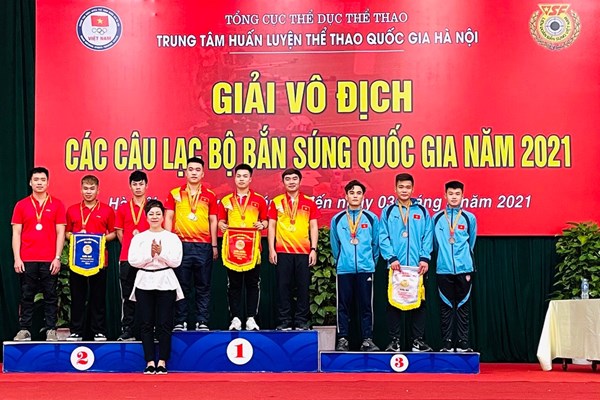 Đoàn Quân đội tạm dẫn đầu Giải vô địch các câu lạc bộ bắn súng quốc gia - Anh 2