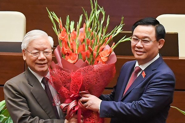 Đề cử đồng chí Nguyễn Xuân Phúc làm Chủ tịch nước - Anh 1