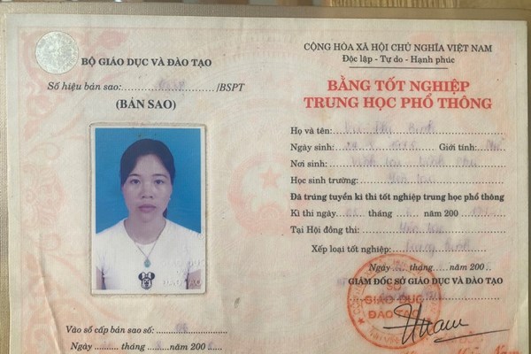 Trường Tiểu học Phước Long 2 (Khánh Hòa): Nghi vấn một giáo viên sử dụng bằng giả - Anh 1