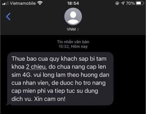 Một hình thức lừa đảo tinh vi từ sim 3G lên 4G - Anh 1