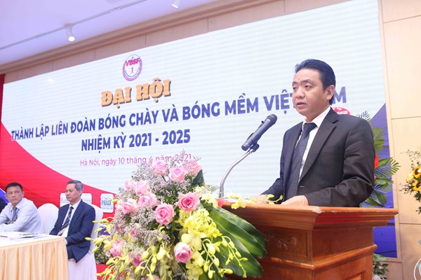 Ông Trần Đức Phấn làm Chủ tịch Liên đoàn Bóng chày và Bóng mềm Việt Nam - Anh 1