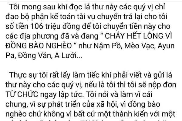 Vụ ông Đoàn Ngọc Hải đòi lại tiền hỗ trợ người nghèo: Lãnh đạo tỉnh Quảng Nam chỉ đạo làm rõ sự việc - Anh 2