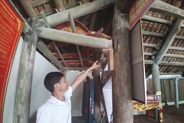 “Nín thở” với... ngôi đình cổ hơn 600 năm - Anh 2
