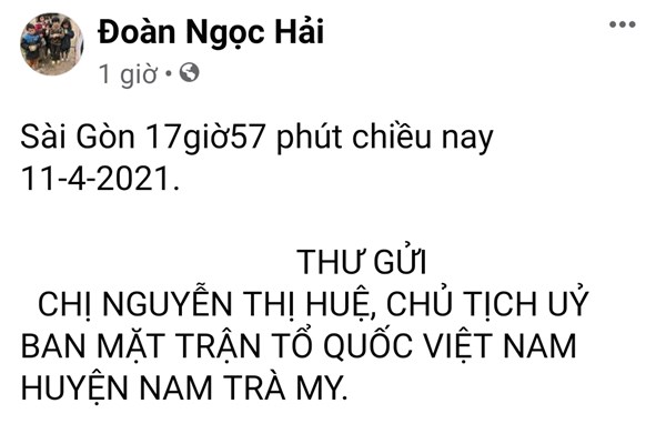 Ông Đoàn Ngọc Hải 