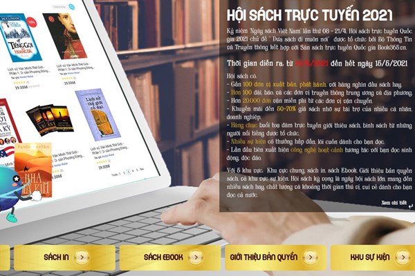 Hướng đến Ngày Sách Việt Nam 21.4: Lan tỏa tình yêu sách trên không gian số - Anh 1