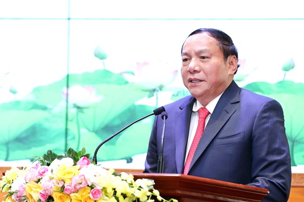 Bàn giao nhiệm vụ Bộ trưởng Bộ Văn hoá, Thể thao và Du lịch - Anh 1