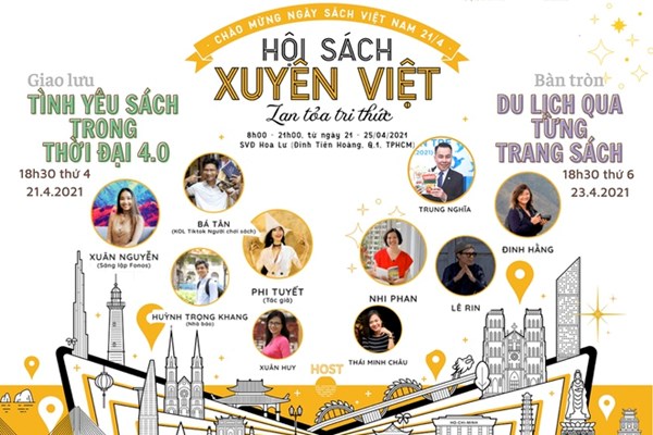 Nhiều chương trình tri ân độc giả tại Hội sách xuyên Việt - Anh 1