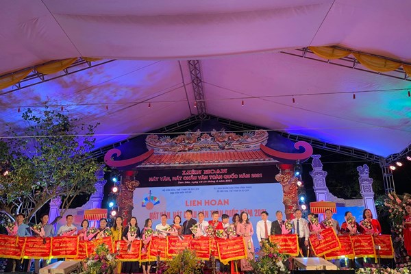 Khai mạc Liên hoan hát Văn, hát Chầu văn toàn quốc năm 2021 - Anh 1