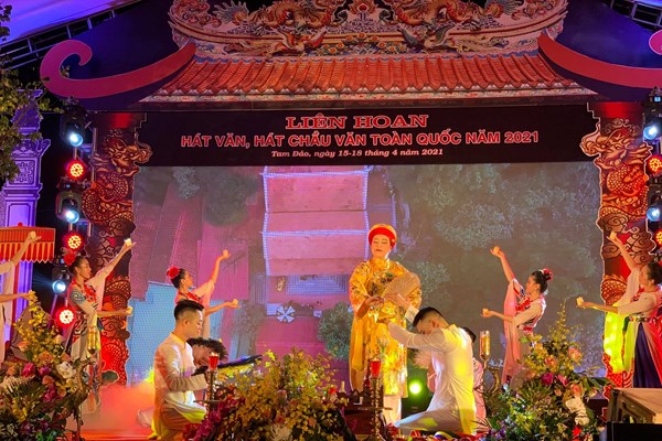 Khai mạc Liên hoan hát Văn, hát Chầu văn toàn quốc năm 2021 - Anh 5