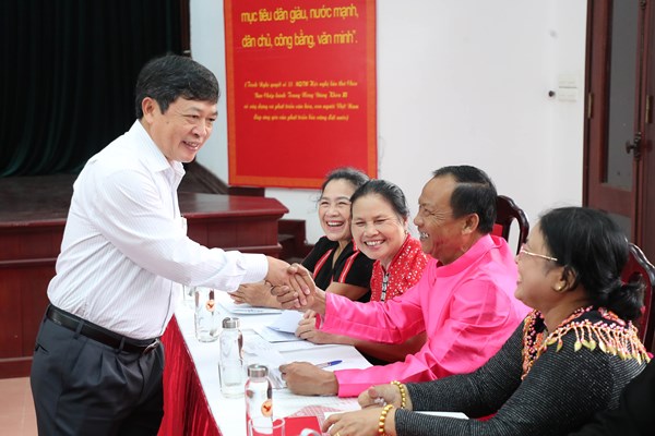 Bo truong Nguyen Van Hung:  Nhan len niem tin va suc manh o “Ngoi nha chung” - Anh 4