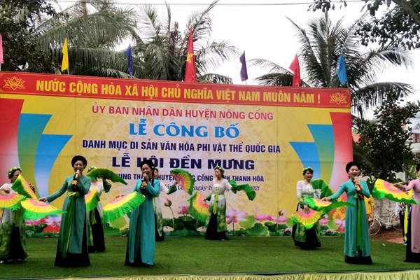 Thanh Hóa: Lễ hội Đền Mưng là Di sản văn hóa phi vật thể quốc gia - Anh 2