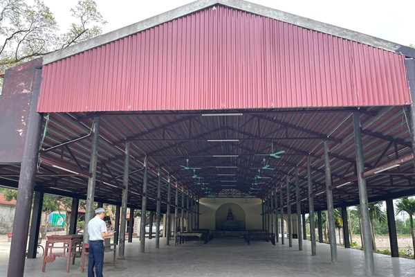 Vi phạm ở Di tích quốc gia Chùa Đậu:  Thanh tra Bộ VHTTDL xử phạt 20 triệu đồng - Anh 3