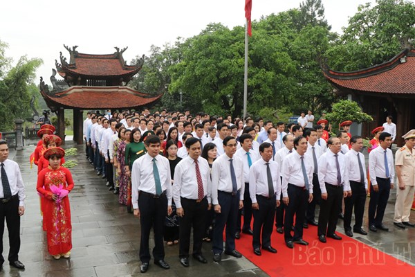 Gio To Hung Vuong: Nhieu hoat dong tuong nho cong on Vua Hung - Anh 1