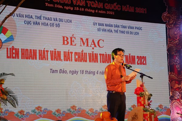 Gần 100 tiết mục tham gia Liên hoan hát Văn, hát Chầu văn toàn quốc năm 2021 - Anh 2
