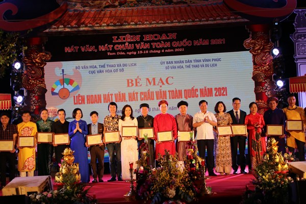 Gần 100 tiết mục tham gia Liên hoan hát Văn, hát Chầu văn toàn quốc năm 2021 - Anh 3