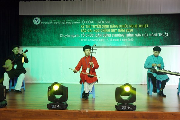 Các trường ĐH thuộc khối Bộ VHTTDL: Đã có quy chế đặc thù trong tuyển sinh năng khiếu - Anh 1