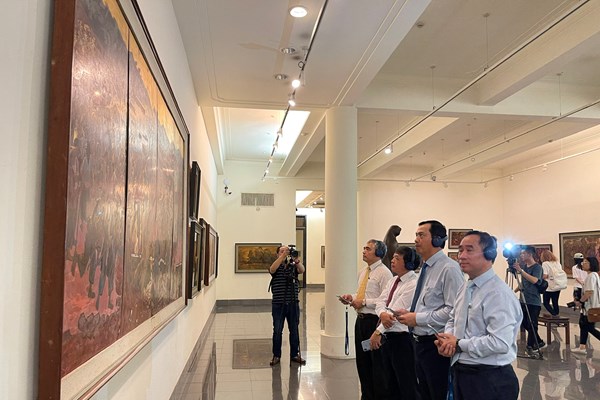 Chiêm ngưỡng “báu vật” mỹ thuật trên nền tảng số - Anh 3