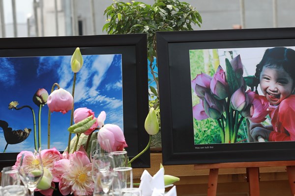 Bộ sưu tập “Sen trong đời sống văn hóa Việt” đón nhận kỷ lục quốc gia - Anh 6