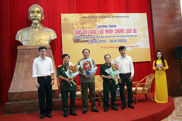 Đảng ủy khối cơ sở Bộ VHTTDL: “Gặp gỡ, giao lưu nhân chứng lịch sử” - Anh 6