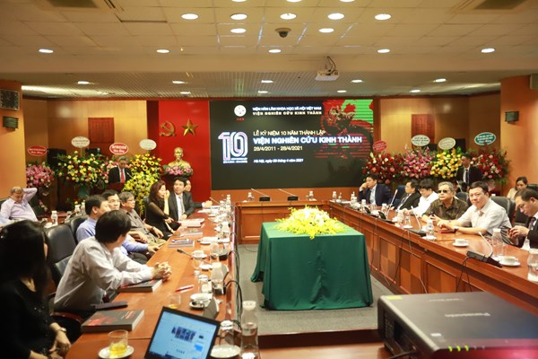 Viện Nghiên cứu Kinh thành kỷ niệm 10 năm thành lập - Anh 2