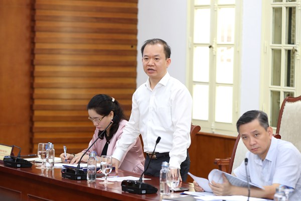 Thẩm định Nhiệm vụ Quy hoạch mạng lưới cơ sở văn hóa và thể thao thời kỳ 2021-2030, tầm nhìn đến năm 2050: Giải pháp thúc đẩy sự phát triển của ngành - Anh 4