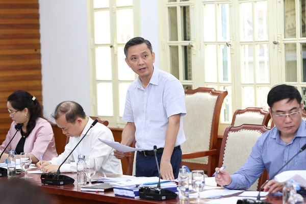 Thẩm định Nhiệm vụ Quy hoạch mạng lưới cơ sở văn hóa và thể thao thời kỳ 2021-2030, tầm nhìn đến năm 2050: Giải pháp thúc đẩy sự phát triển của ngành - Anh 5