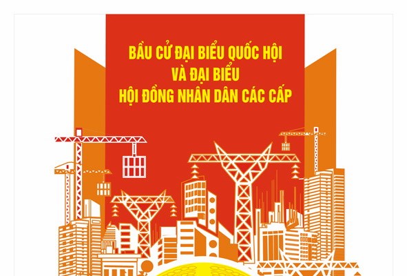 Vẽ tranh cổ động tuyên truyền về bầu cử: Tâm huyết với ngày hội lớn - Anh 1