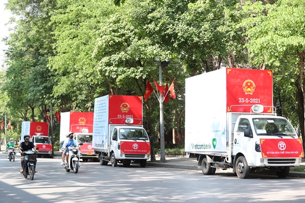 Hôm nay trên 69 triệu cử tri cả nước đi bầu cử - Anh 1