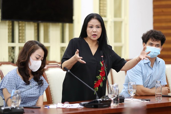 Lần đầu lãnh đạo Bộ VHTTDL “đối thoại” với các đơn vị nghệ thuật trung ương: Thẳng thắn, tâm huyết và đầy trách nhiệm - Anh 10