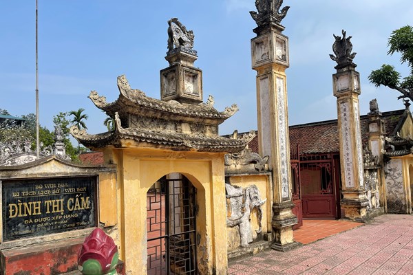 Thực hư chuyện “đập đi xây lại” di tích quốc gia đình Thị Cấm - Anh 2