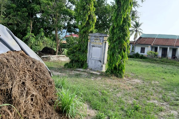 Bình Định đầu tư gần 15 tỉ đồng xây dựng đền thờ Đại tư đồ Võ Văn Dũng - Anh 1