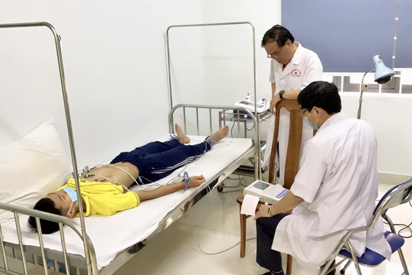 Nghiên cứu quy trình sàng lọc phát hiện sớm bệnh lý tim mạch của VĐV - Anh 1