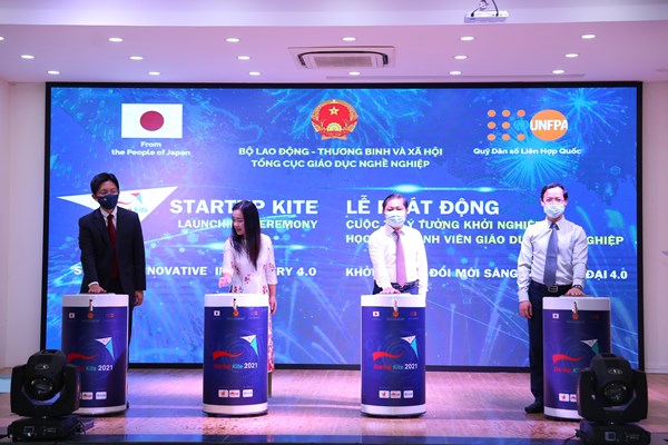 Cuộc thi khởi nghiệp đổi mới sáng tạo cho HS-SV Giáo dục nghề nghiệp - Anh 1
