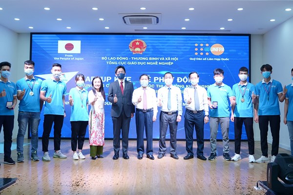 Cuộc thi khởi nghiệp đổi mới sáng tạo cho HS-SV Giáo dục nghề nghiệp - Anh 2