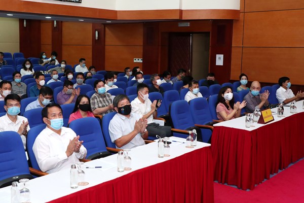 Đảng bộ Bộ VHTTDL tổ chức Hội nghị trực tuyến nghiên cứu, học tập, quán triệt Nghị quyết Đại hội XIII của Đảng - Anh 1