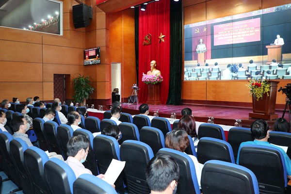 Đảng bộ Bộ VHTTDL tổ chức Hội nghị trực tuyến nghiên cứu, học tập, quán triệt Nghị quyết Đại hội XIII của Đảng - Anh 2
