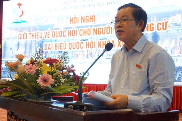 Tập huấn cho các đại biểu Quốc hội mới trúng cử - Anh 1