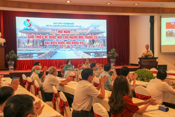 Tập huấn cho các đại biểu Quốc hội mới trúng cử - Anh 2