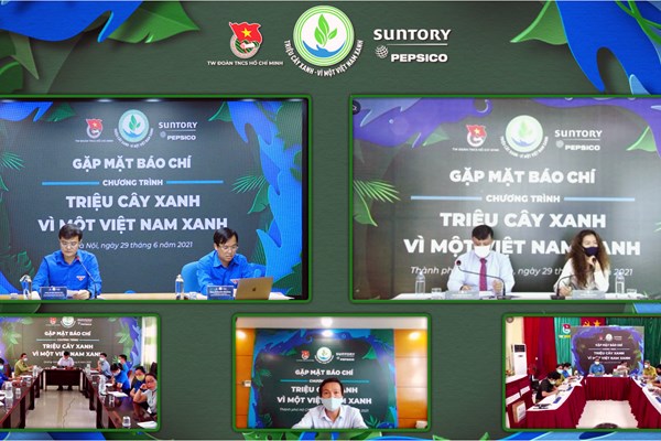 Suntory PepsiCo Việt Nam phát động chương trình “Triệu cây xanh - Vì một Việt Nam xanh” - Anh 2