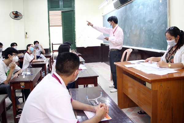 TP.HCM: 97,39% thí sinh làm thủ tục dự thi tốt nghiệp THPT - Anh 1