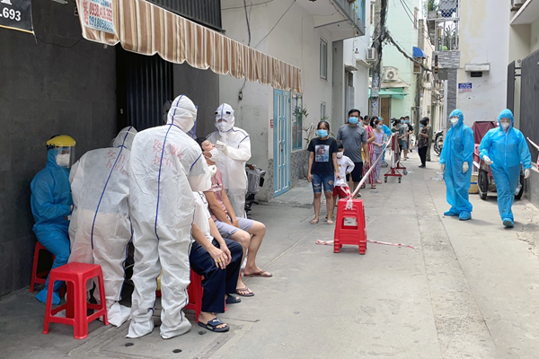 TP.HCM: Đưa vào hoạt động 4 bệnh bệnh viện dã chiến thu dung điều trị Covid-19 với 12.000 giường - Anh 3