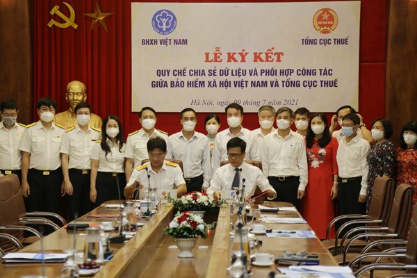 Chia sẻ dữ liệu và phối hợp công tác giữa BHXH Việt Nam và Tổng cục Thuế - Anh 1