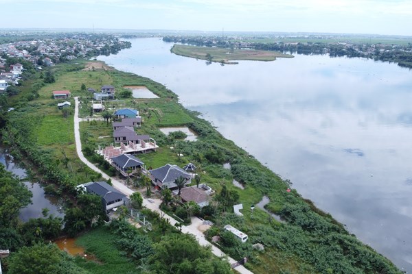 Dự án khu sản xuất nông nghiệp và dịch vụ sinh thái Go Green Farm ở Huế: Càng kiểm tra, công trình không phép lại càng “phình” ra - Anh 1