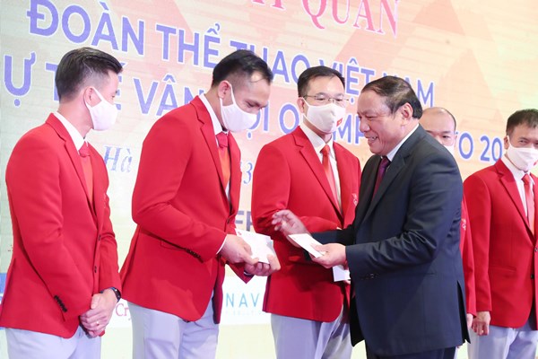 Thể thao Việt Nam xuất quân lên đường dự Olympic Tokyo 2020: Khát vọng cống hiến để tạo thành sức mạnh - Anh 6