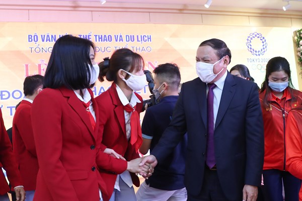Thể thao Việt Nam xuất quân lên đường dự Olympic Tokyo 2020: Khát vọng cống hiến để tạo thành sức mạnh - Anh 9