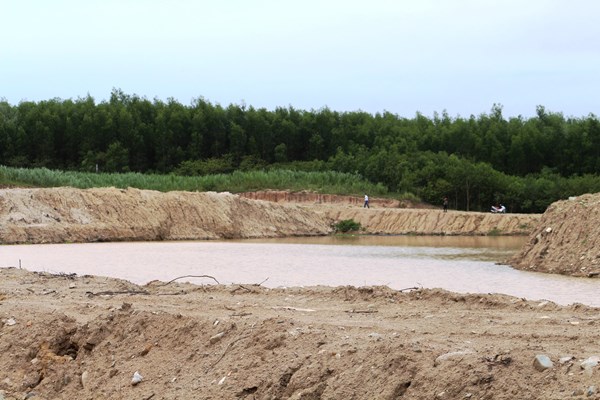Doanh nghiệp tự ý ngăn suối làm hồ ở Khánh Hiệp (Khánh Hòa): Đã lập biên bản sao vẫn chưa xử lý? - Anh 1