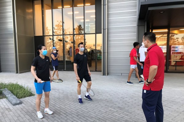 Đoàn Thể thao Việt Nam gia nhập và tập luyện tại Làng VĐV Olympic - Anh 4